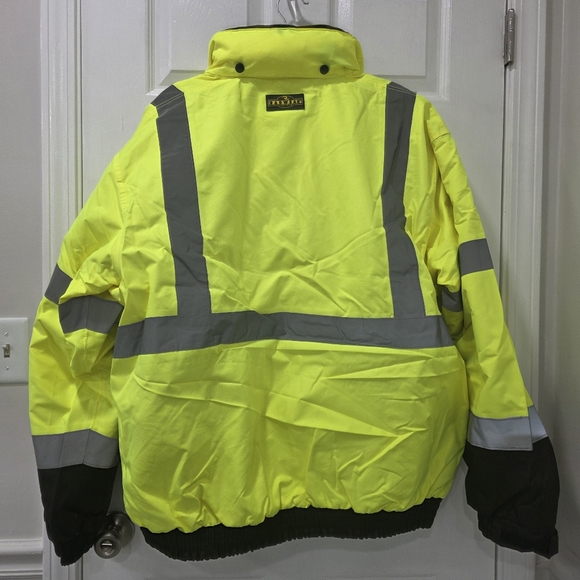 Radwear Radians SJ210B Three-in-One Deluxe High Visibility Bomber Jacket Size XL - Picture 5 of 17